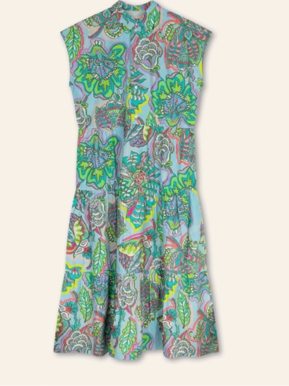 Oilily floral maxi dress NWOT